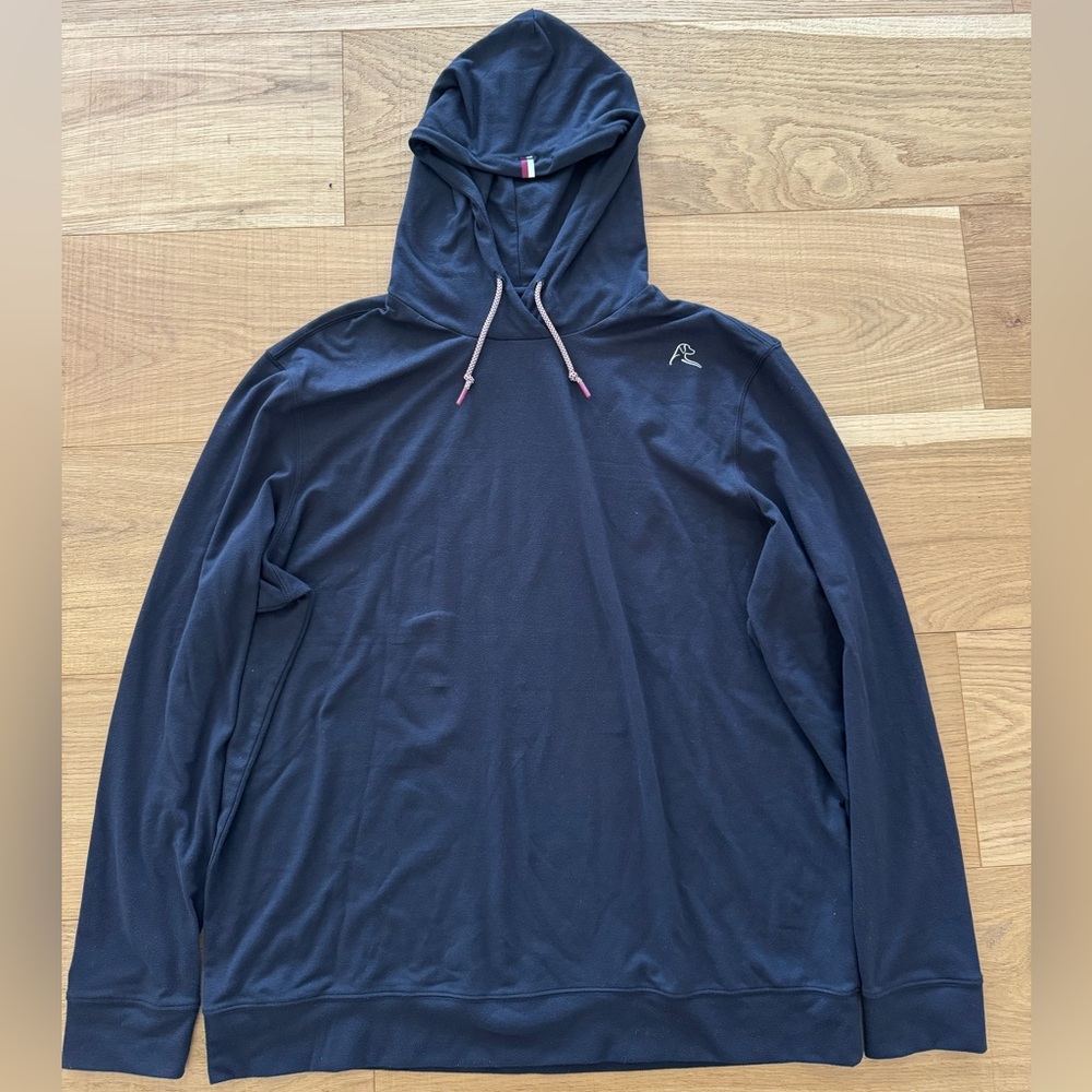 Rhoback Men's Performance Black Hoodie Size XL